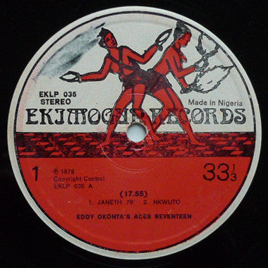 Eddy Okonta And The Aces : Victory: Fire Back To Town (LP, Album)