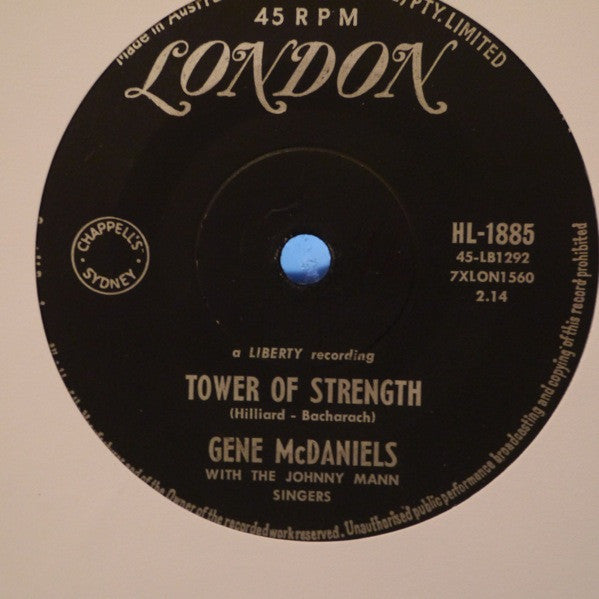 Eugene McDaniels : Tower Of Strength/Make Me A Present Of You (7&quot;, Single)