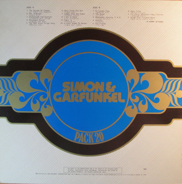 Simon & Garfunkel : Pack 20 (LP, Comp)
