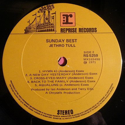 Jethro Tull : Sunday Best (LP, Comp)