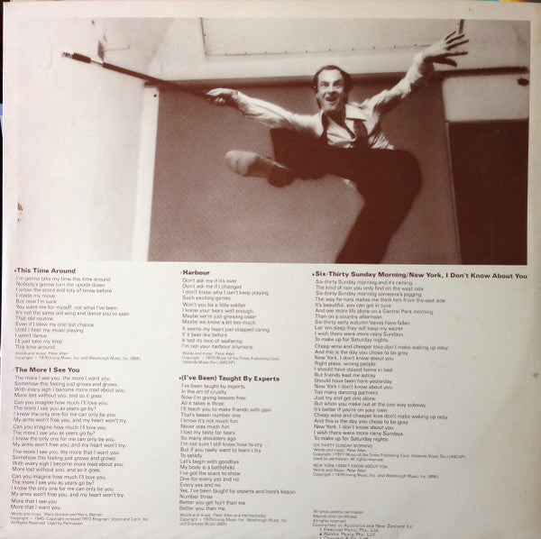 Peter Allen : Taught By Experts (LP, Album)