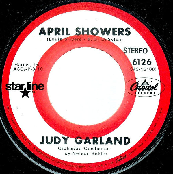 Judy Garland : April Showers / The Man That Got Away (7&quot;)