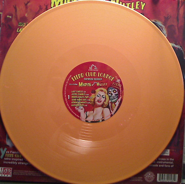 The Nutley Brass : Misfits Meet The Nutley Brass - Fiend Club Lounge  (LP, Album, Ltd, RE, Ora)