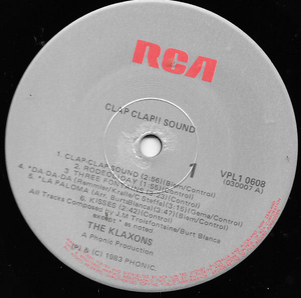 The Klaxons : Clap Clap!! Sound (LP, Album)