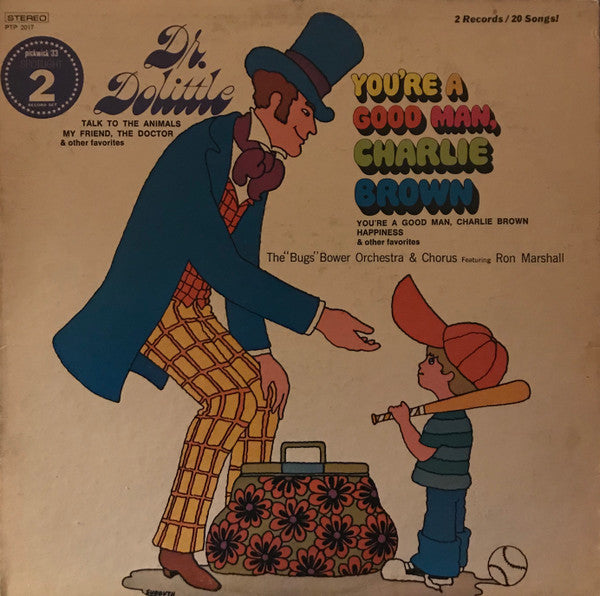 "Bugs" Bower's Orchestra, Ron Marshall : Dr. Dolittle / You're A Good Man Charlie Brown (2xLP, Comp, GF )