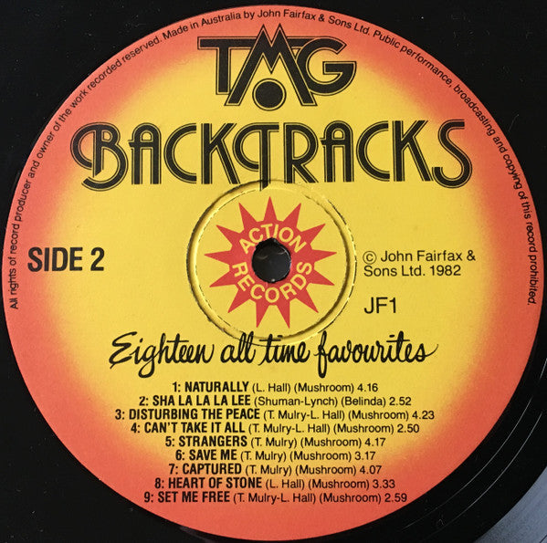 TMG* : Backtracks Eighteen All Time Favourites (LP, Comp)