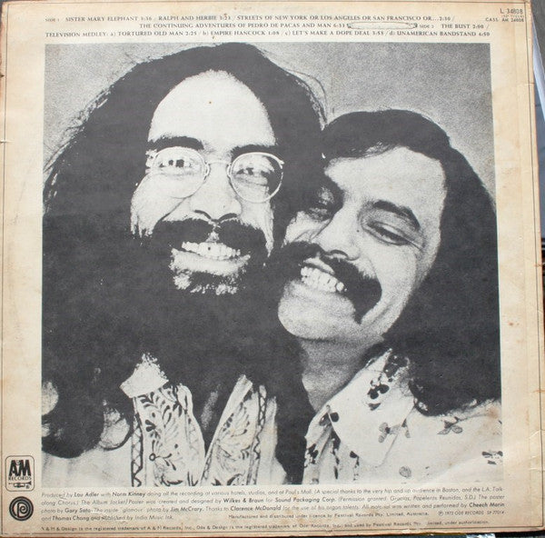 Cheech & Chong : Big Bambú (LP, Album)