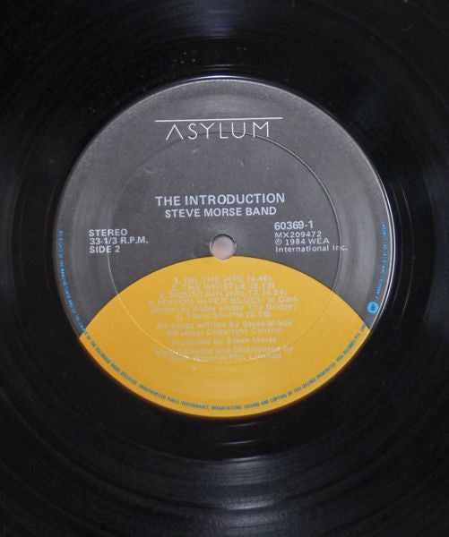Steve Morse Band : The Introduction (LP, Album)