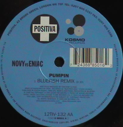 Novy vs. Eniac : Pumpin (12")