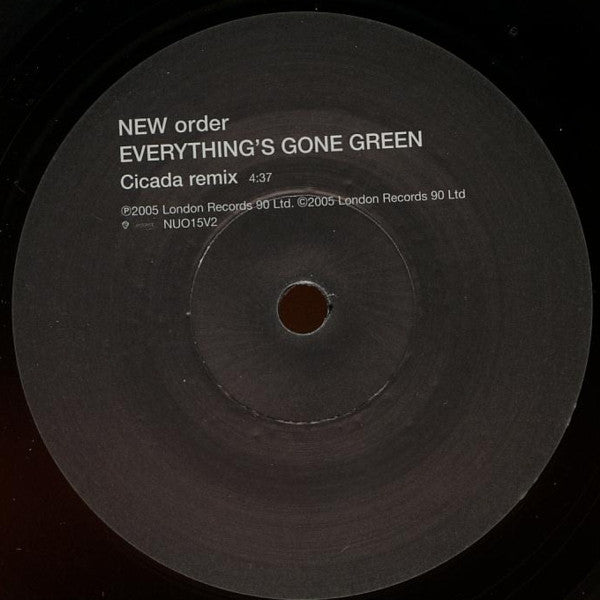 New Order : Waiting For The Sirens' Call / Everything's Gone Green (7", Single, 2/3)