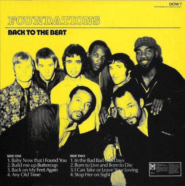 The Foundations : Back To The Beat (10", Comp)