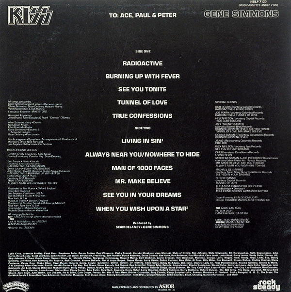 Kiss, Gene Simmons : Gene Simmons (LP, Album)