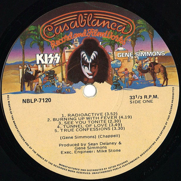 Kiss, Gene Simmons : Gene Simmons (LP, Album)