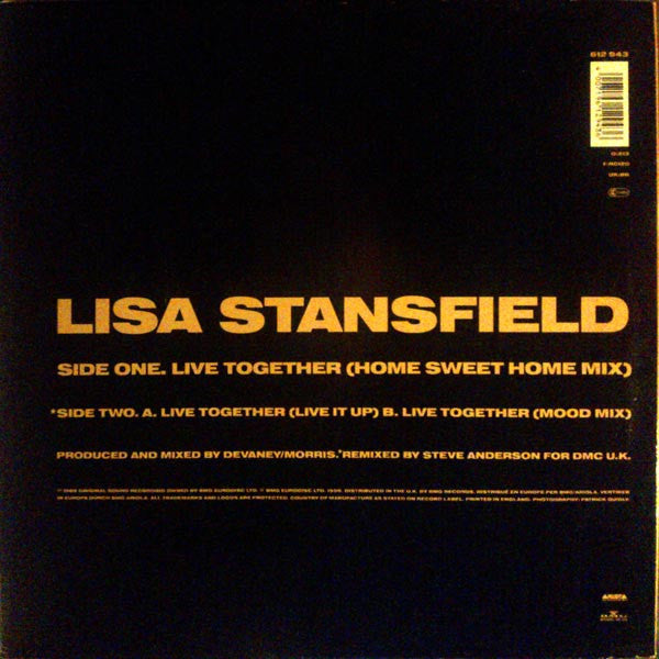 Lisa Stansfield : Live Together (Remix) (12", Single)