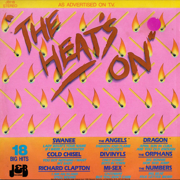 Various : The Heat's On (LP, Comp)