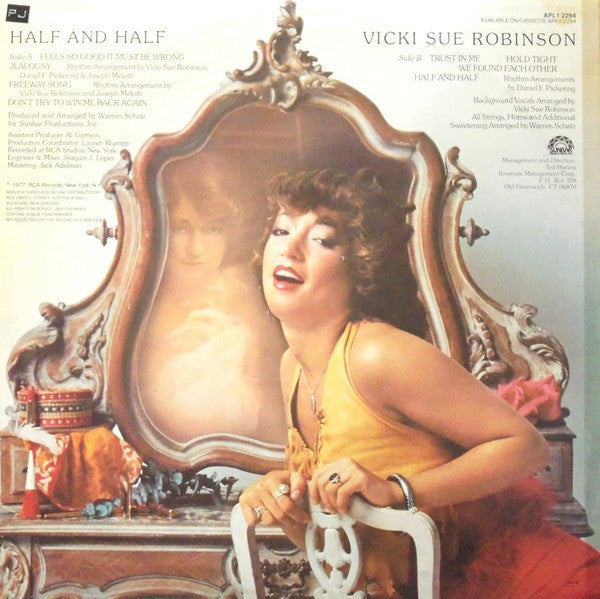 Vicki Sue Robinson : Half And Half (LP, Album)