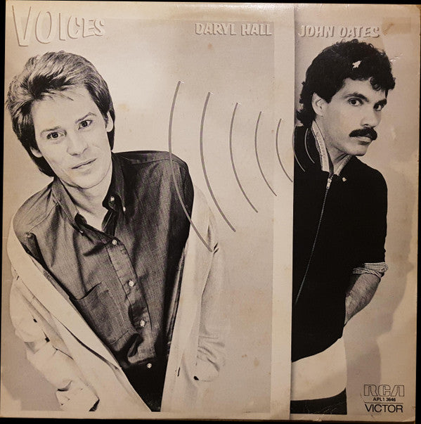 Daryl Hall &amp; John Oates : Voices (LP, Album)