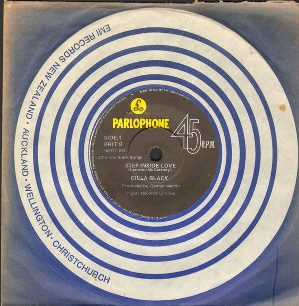 Cilla Black : Step Inside Love (7")