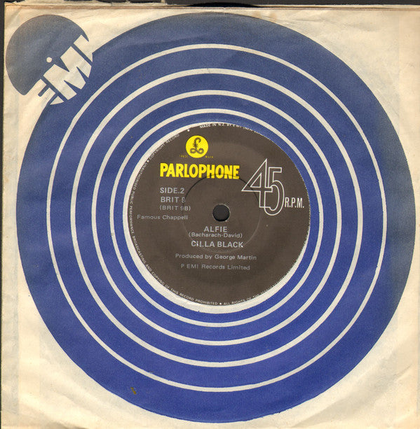 Cilla Black : Step Inside Love (7")