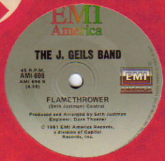 The J. Geils Band : Freeze-Frame (7", Single)