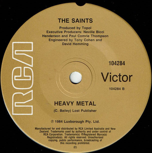 The Saints (2) : Imagination (7", Single)