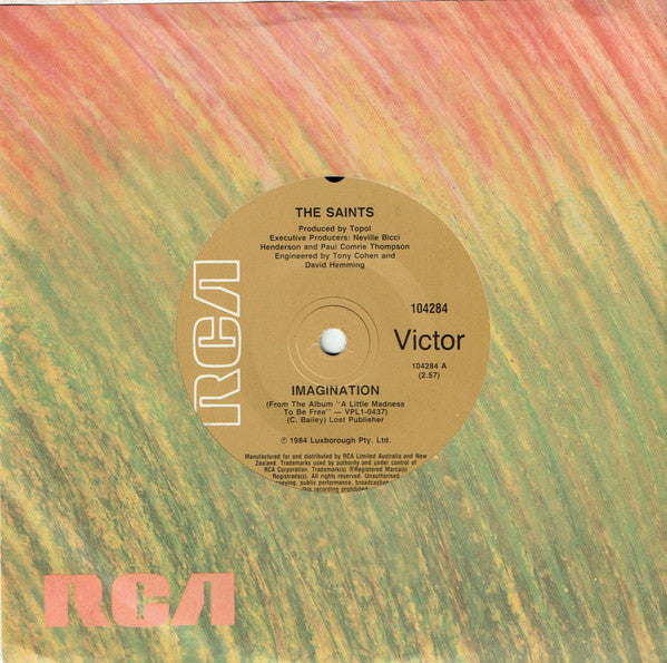 The Saints (2) : Imagination (7", Single)