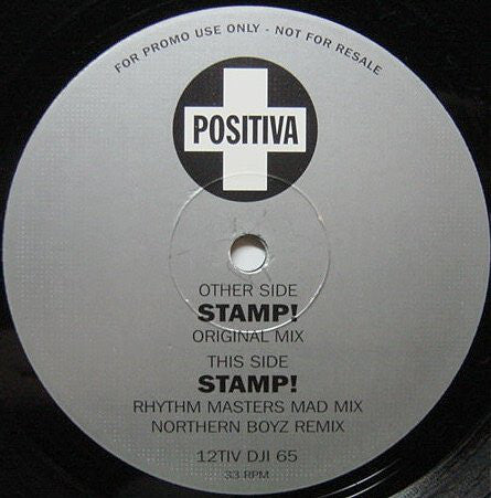 Jeremy Healy & Amos : Stamp! (12", Promo)