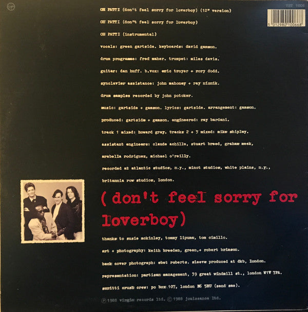 Scritti Politti + Miles Davis : Oh Patti (12", EP)