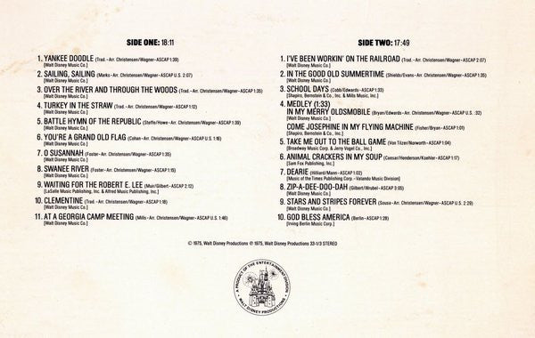 Unknown Artist : A Musical Souvenir Of "America On Parade" (LP, Album, Pic)