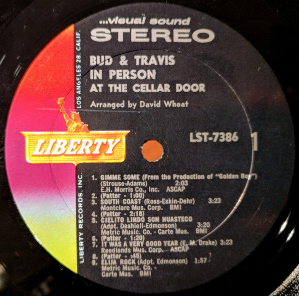 Bud And Travis : In Person (LP, Album)