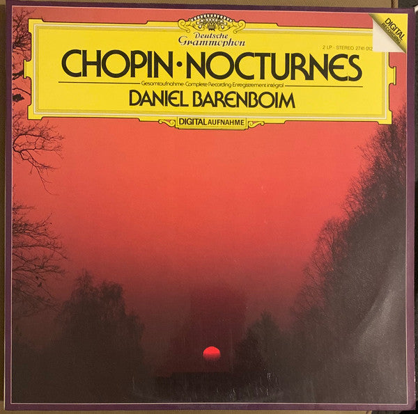 Chopin* / Daniel Barenboim : Nocturnes (2xLP, Album, Gat)