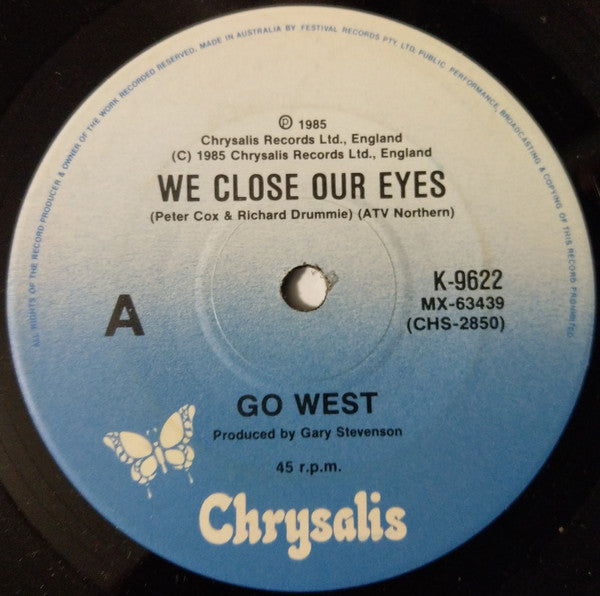 Go West : We Close Our Eyes (7&quot;, Single)