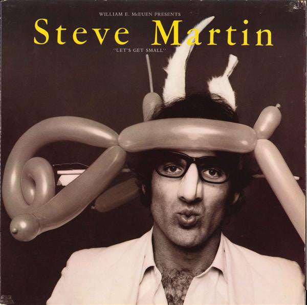 Steve Martin (2) : Let&#39;s Get Small (LP, Album, Win)