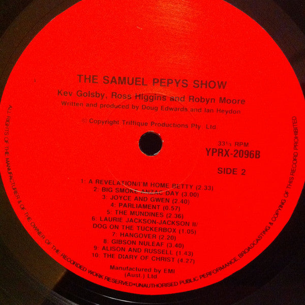 The Samuel Pepys Show : The Samuel Pepys Show (LP)