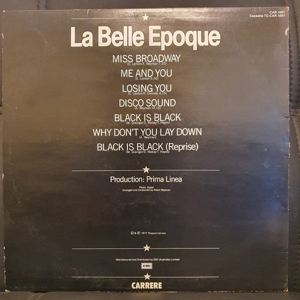 Belle Epoque : Miss Broadway (LP, Album, P/Mixed)