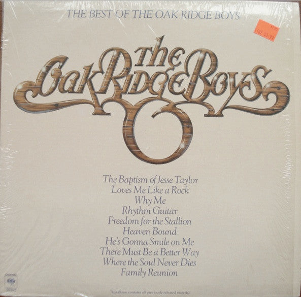 The Oak Ridge Boys : The Best Of The Oak Ridge Boys (LP, Comp)