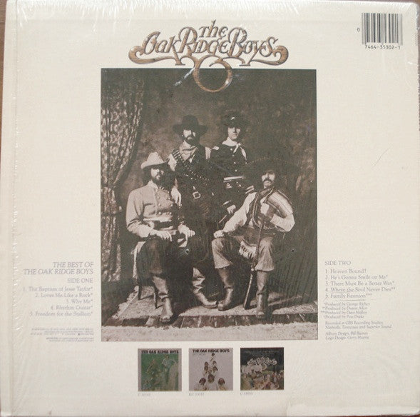 The Oak Ridge Boys : The Best Of The Oak Ridge Boys (LP, Comp)