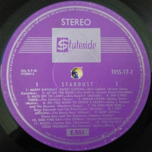 Various : Stardust - 44 Songs Inspired By The Film (2xLP, Comp, Gat)