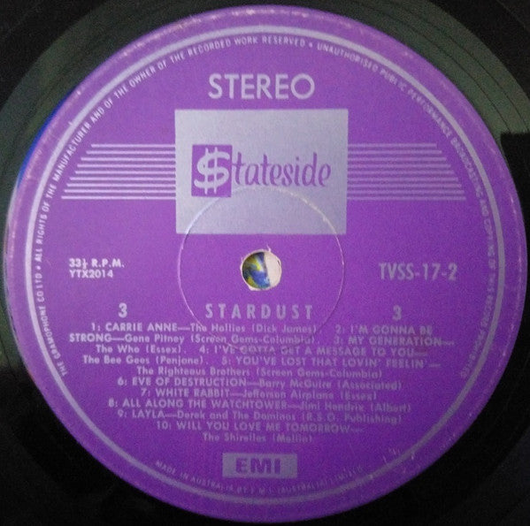 Various : Stardust - 44 Songs Inspired By The Film (2xLP, Comp, Gat)