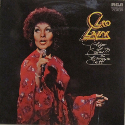 Cleo Laine : Cleo Laine Live!!! At Carnegie Hall (LP, Album)