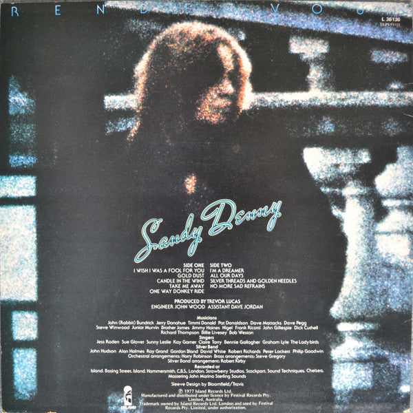 Sandy Denny : Rendezvous (LP, Album)