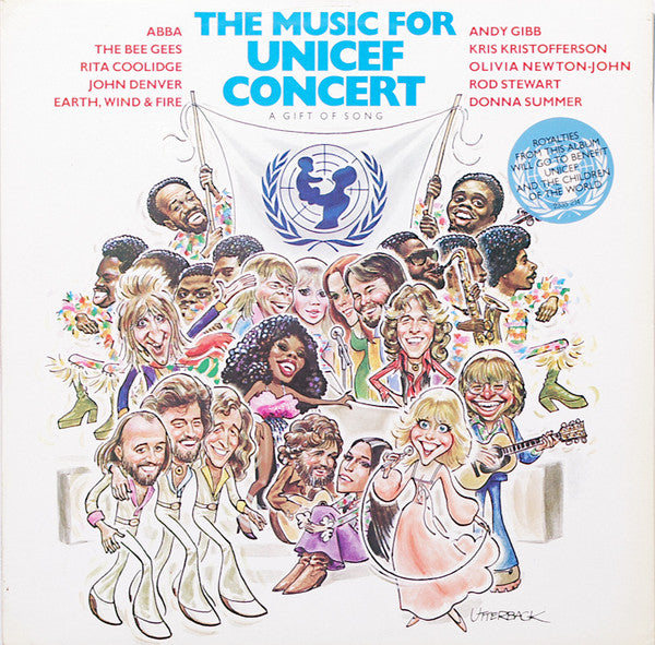 Various : Music For Unicef Concert: A Gift Of Song (LP, Comp)
