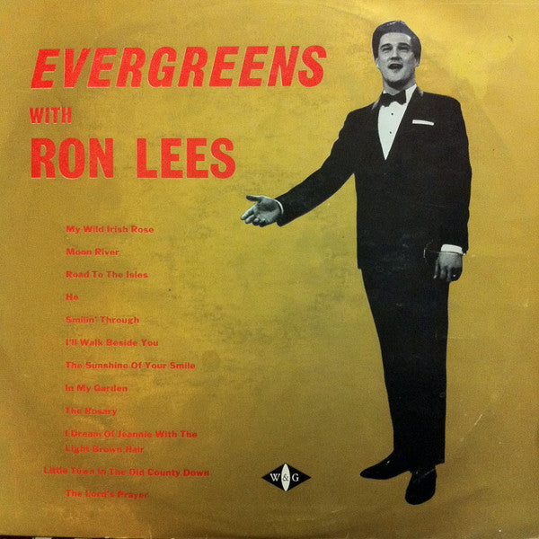 Ron Lees : Evergreens (LP, Album, Mono)