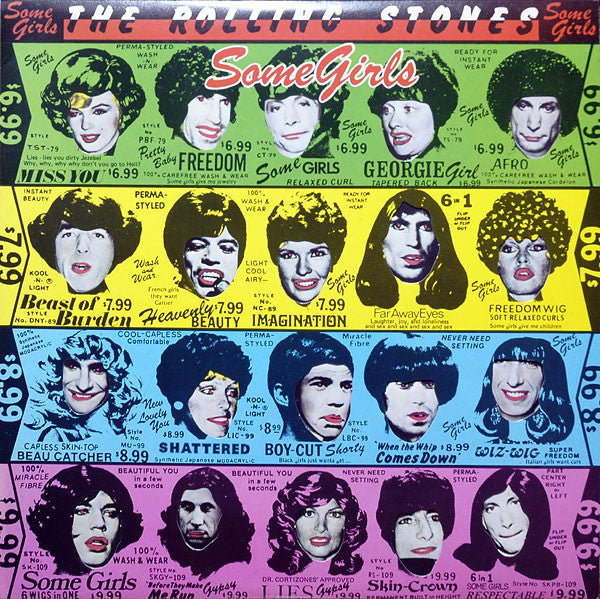 The Rolling Stones : Some Girls (LP, Album, 1st)