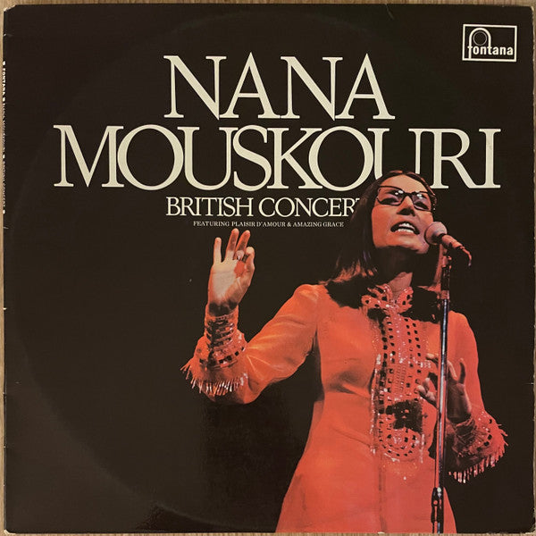 Nana Mouskouri : British Concert (2xLP, gat)