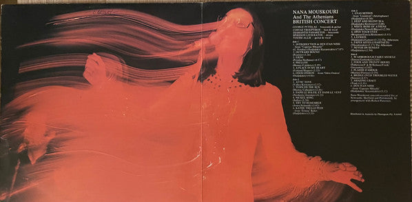 Nana Mouskouri : British Concert (2xLP, gat)