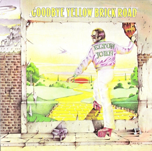 Elton John : Goodbye Yellow Brick Road (2xLP, Album, Blu)