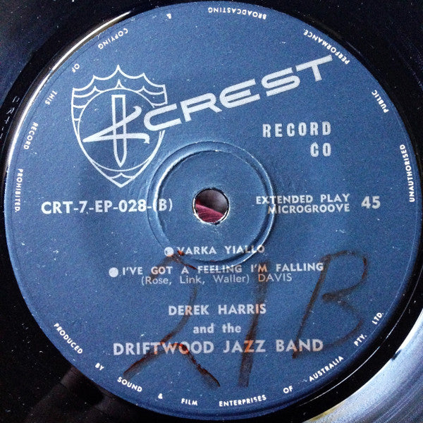 The Driftwood Jazz Band : They're Stepping Out, Without A Doubt! (7", EP)