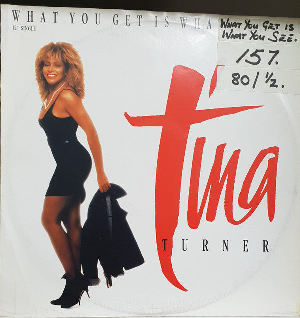 Tina Turner : What You Get Is What You See (12&quot;, Single)