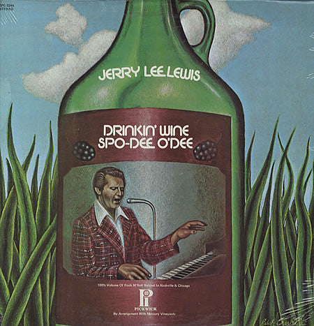 Jerry Lee Lewis : Drinkin&#39; Wine Spo-Dee O&#39;Dee (LP, Comp)